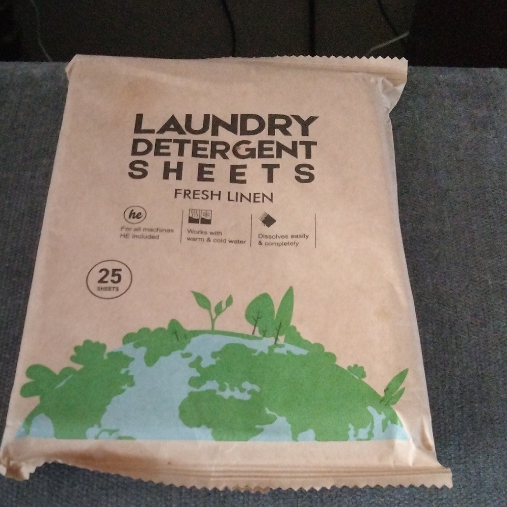 COPY - Laundry Detergent Sheets - Fresh Linen
